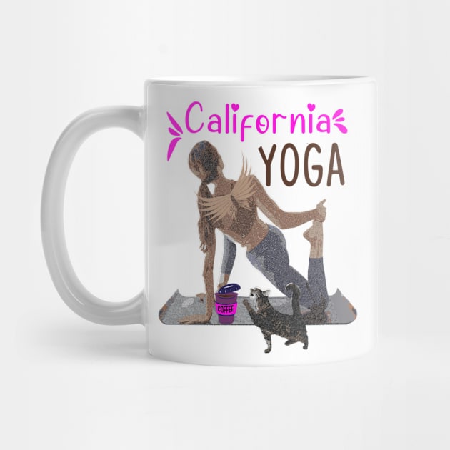 yoga...love....California by siano